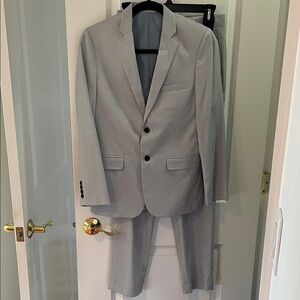 Calvin Klein Light Blue Suit